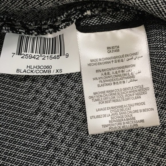 BCBGMAXAZRIA Women's Size XS Combo Jacquard Power Bandage Skirt - Picture 5 of 6